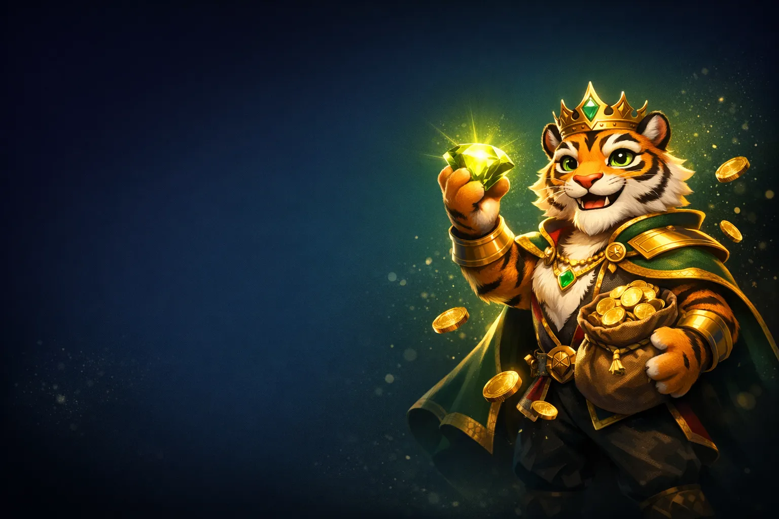 Cinematic 3D hero image for Jaya9 app page featuring a glowing stylized phoenix mascot on deep navy background with golden ac